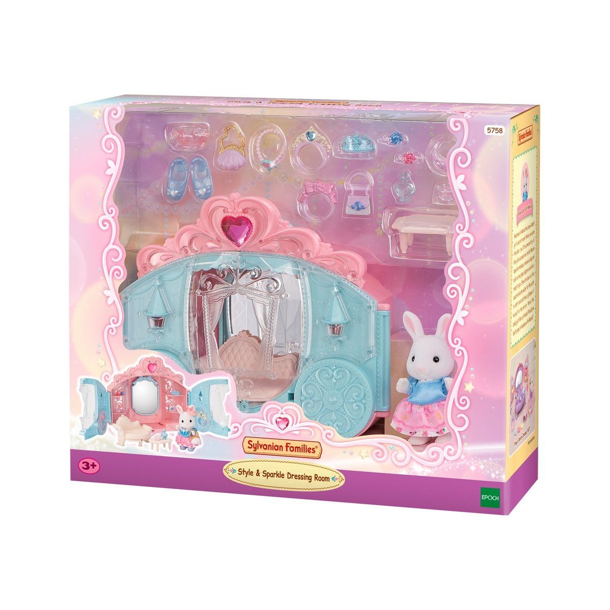 SYLVANIAN FAMILIES - Vestidor Sylvanian Families Maisie Conejo de Nieve
