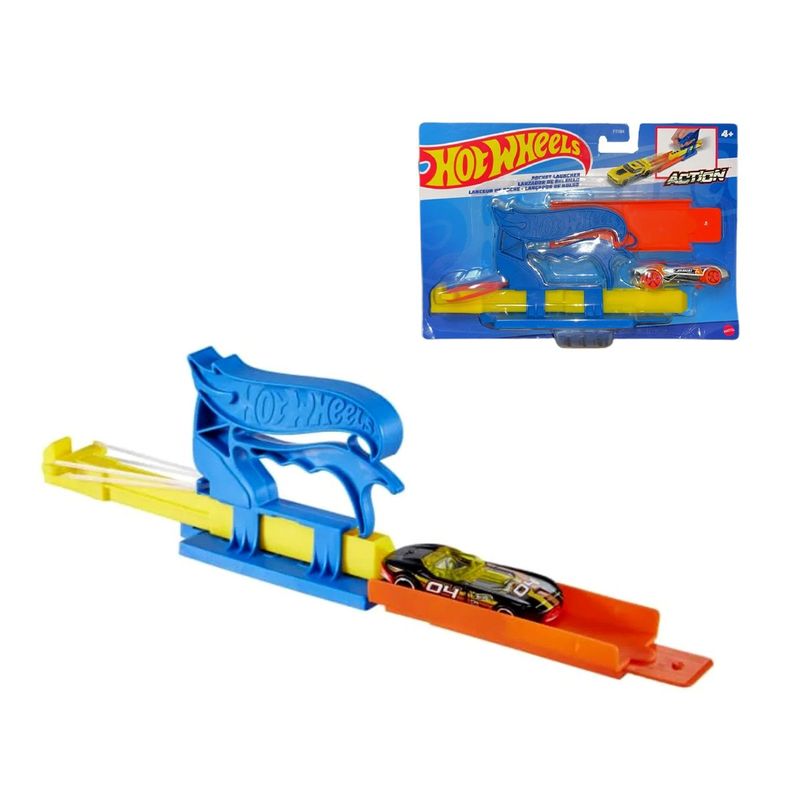 HOT WHEELS - HOT WHEELS LANZADOR DE BOLSILLO - AZUL