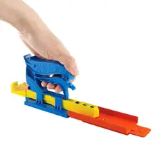 HOT WHEELS - LANZADOR DE BOLSILLO - AZUL