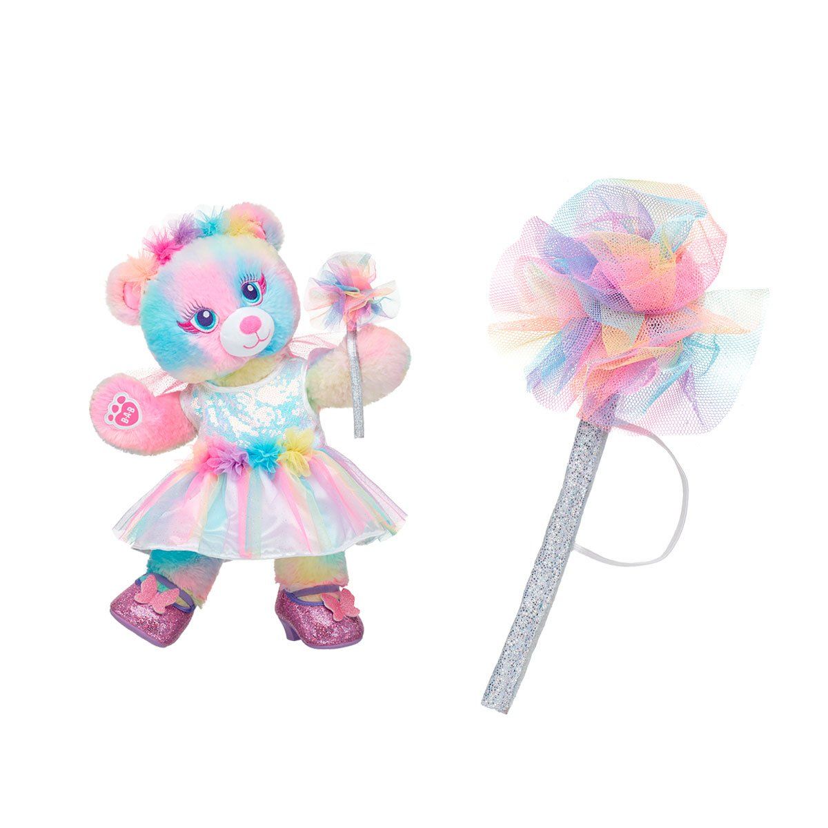 BUILD A BEAR - Varita de tul Build A Bear accesorio mágico peluche