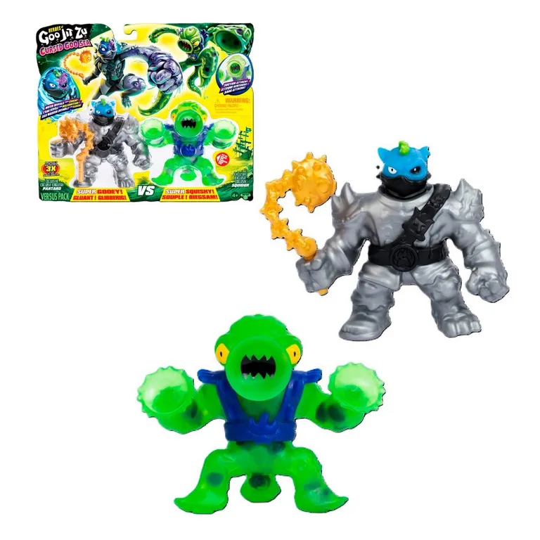 Figuras de accion HEROES OF GOO JIT ZU pack Versus Mar