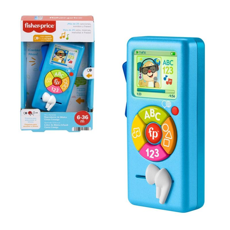 FISHER PRICE - Fisher-Price Reproductor Música Canta