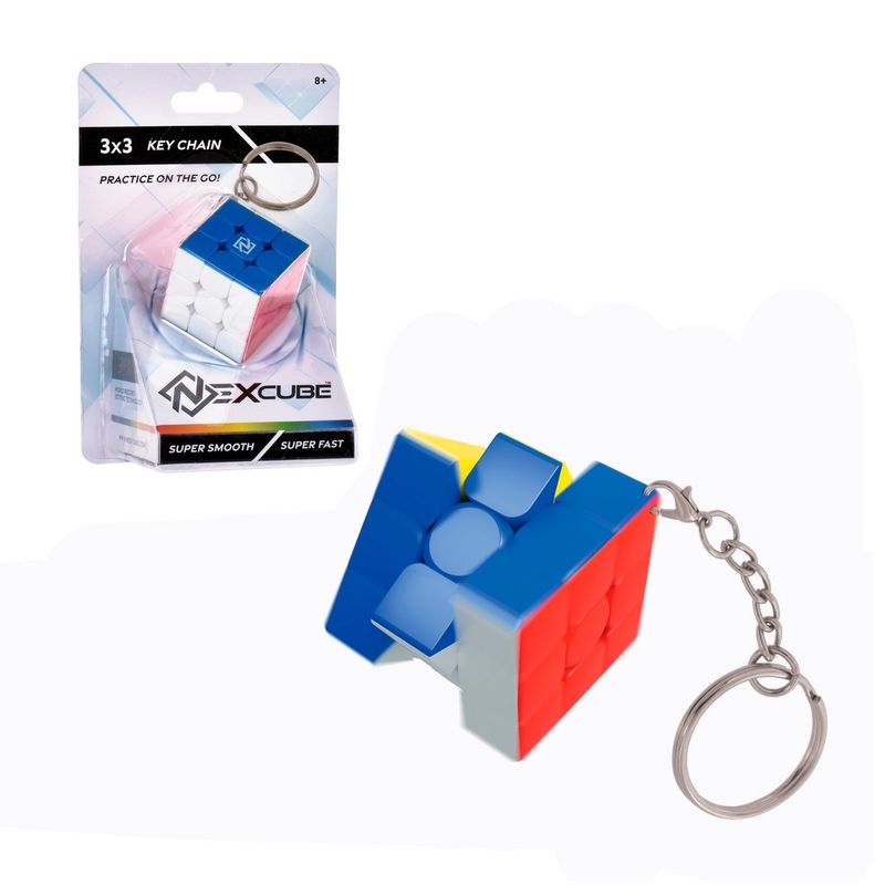 ANSALDO GAMES - CUBO 3X3 MINI LLAVERO NEXCUBE