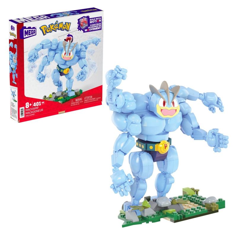 POKEMON - MEGA POKÉMON JUGUETE DE CONSTRUCCIÓN MACHAMP.-