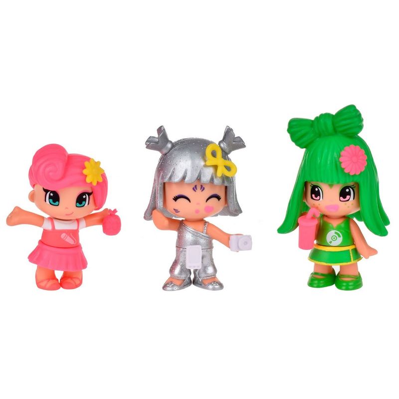 HOT Neon Party Mini Cabezas Pinypon PINYPON PLAYSET