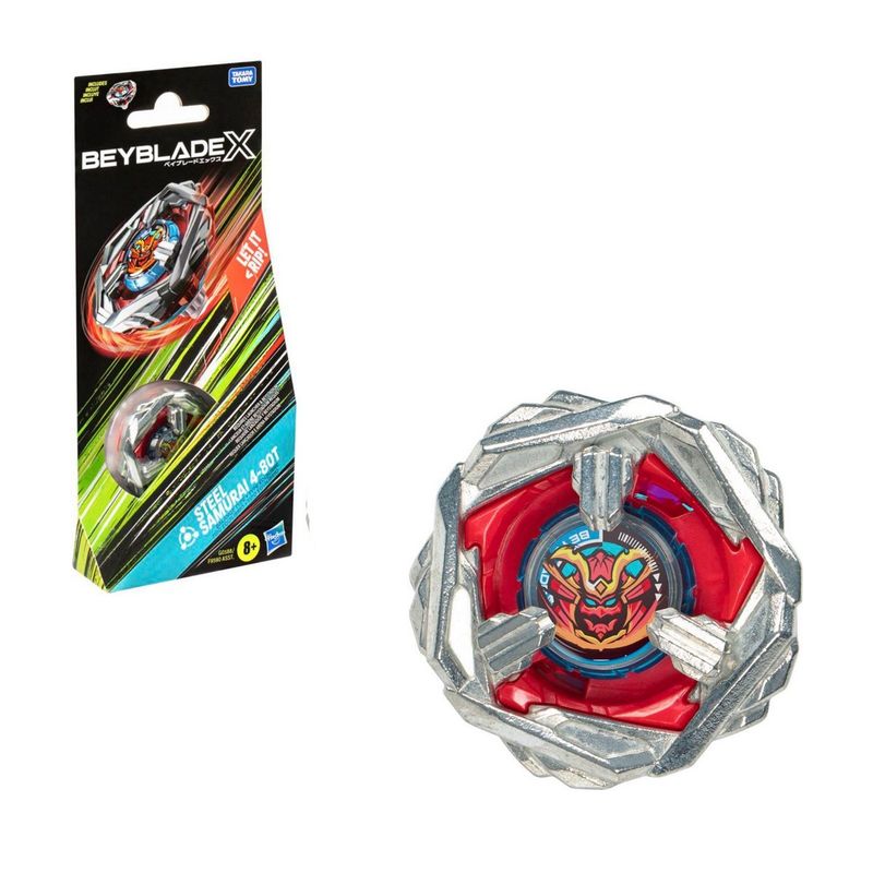 BEYBLADE - BEYBLADE X BOOSTER SINGLE TOP AST - STEEL SAMURAI 4-80T
