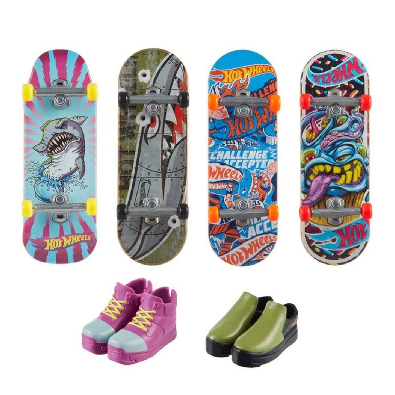 HOT WHEELS - Patinetas Hot Wheels multipack acrobacias y velocidad