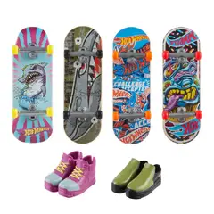 HOT WHEELS - Patinetas multipack acrobacias y velocidad