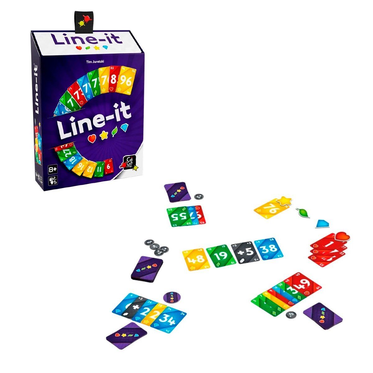 ANSALDO - Juego de mesa GIG LINE cartas estrategia y apuestas