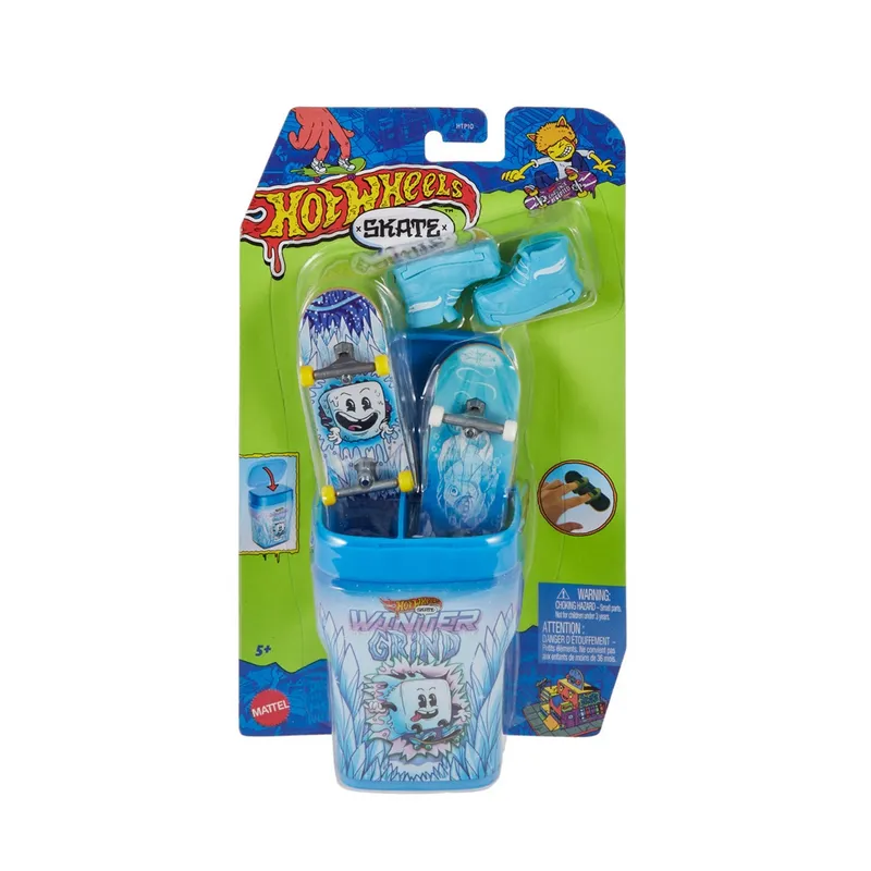 HOT WHEELS - Patineta Hot Wheels paquete de chicles - Winter Grind