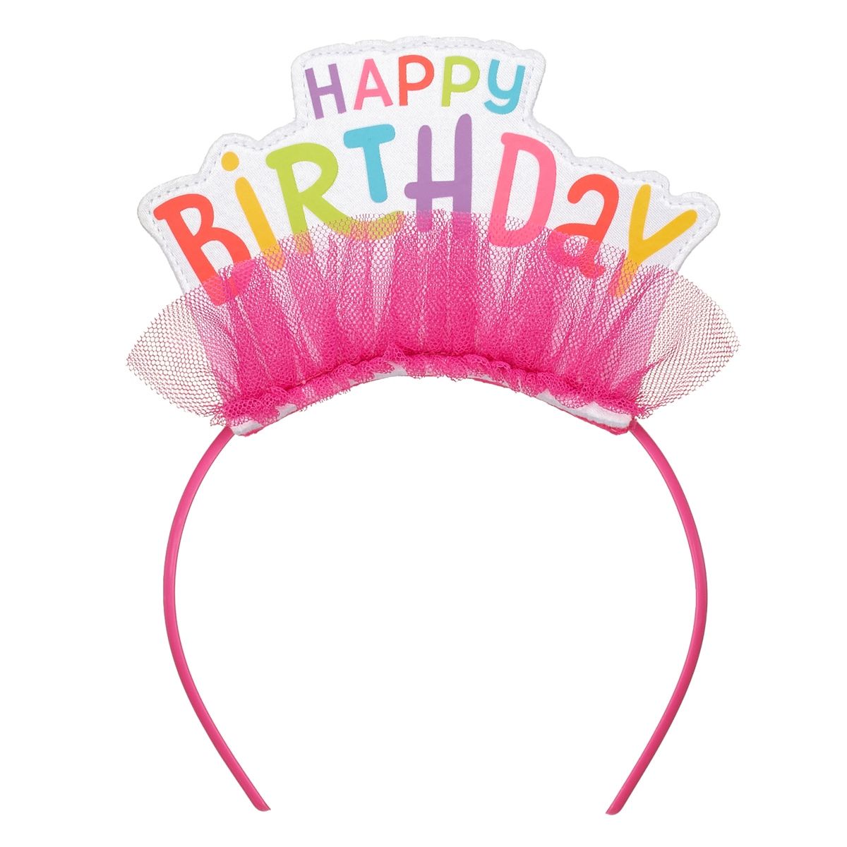 BUILD A BEAR - Cintillo cumpleaños rosado Build a Bear accesorios peluche