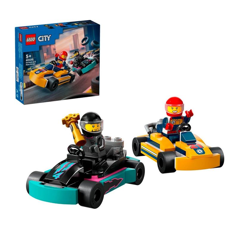 LEGO - LEGO CITY GO-KARTS Y PILOTOS DE CARRERAS