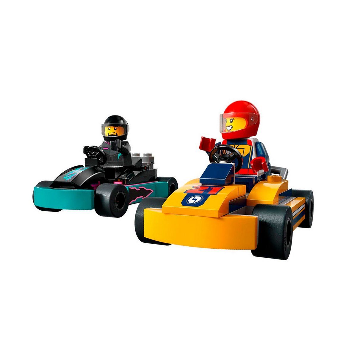 LEGO - LEGO CITY GO-KARTS Y PILOTOS DE CARRERAS
