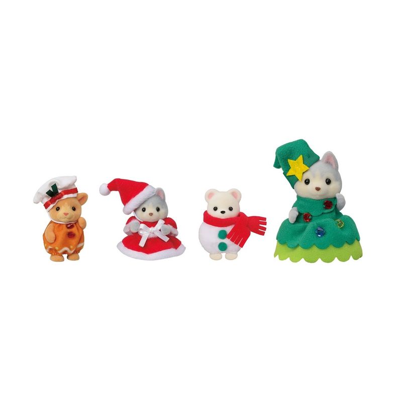 SYLVANIAN FAMILIES - AMIGOS FELIZ NAVIDAD SYLVANIAN FAMILIES
