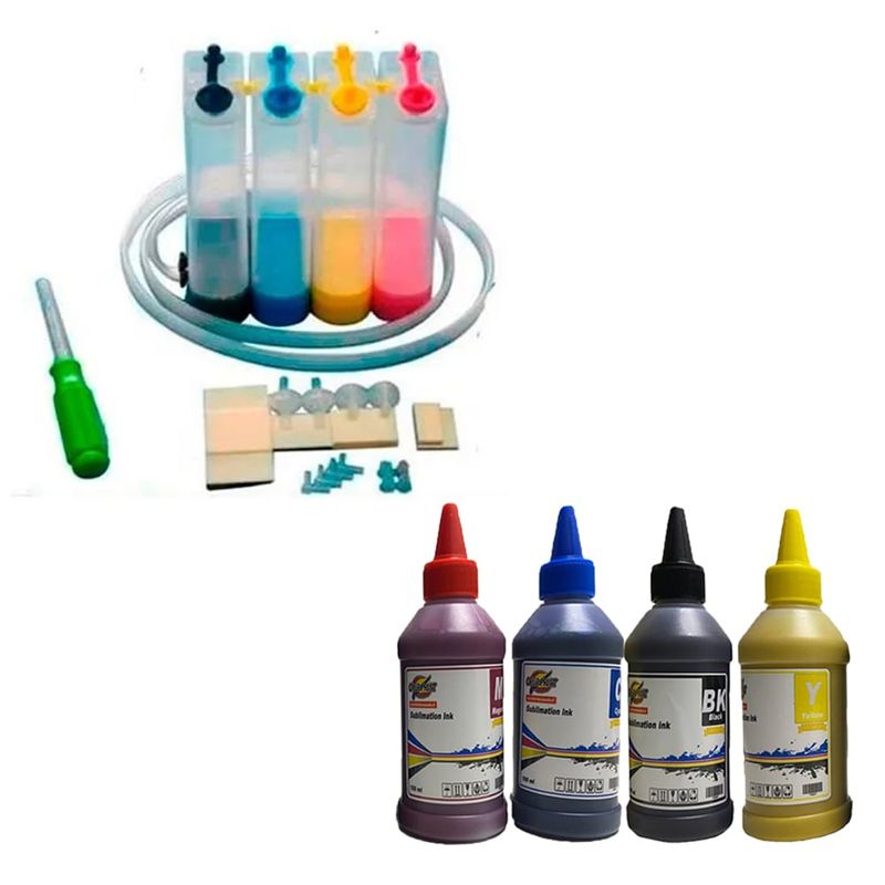 GENERICO - Sistema Continuo Creaprint Para Hp Full Tinta
