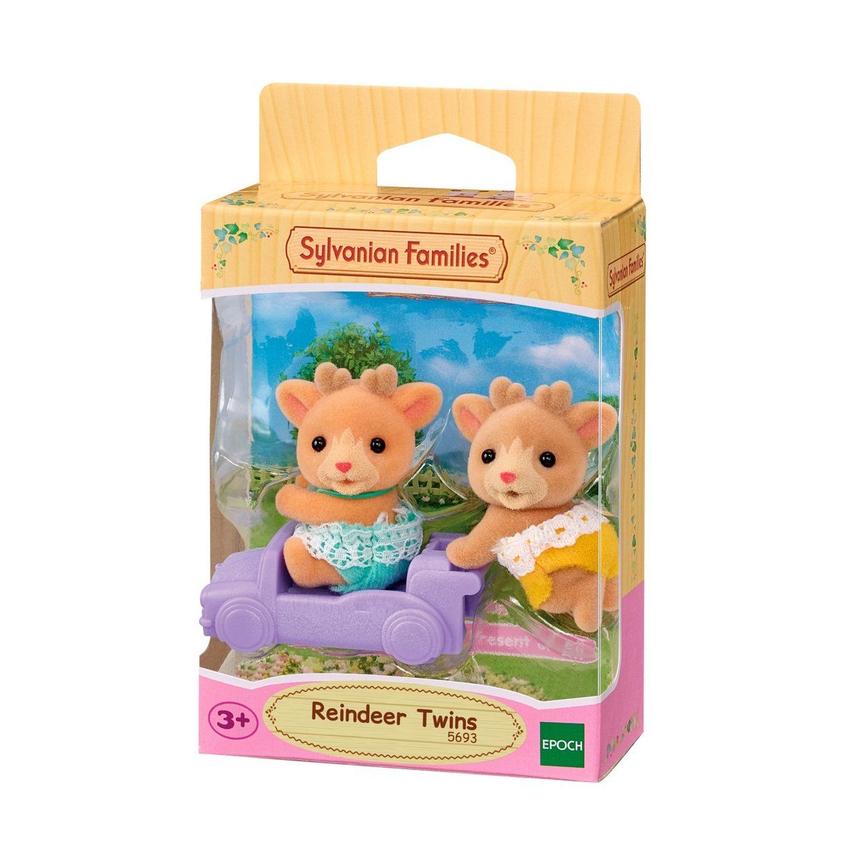 SYLVANIAN FAMILIES - Figuras Sylvanian Families gemelos reno colección