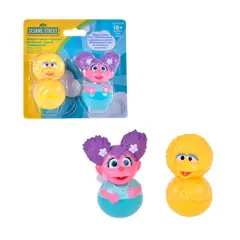 PLAZA SESAMO - PACK 2 FIGURAS INVOLCABLES 8 CM BIG BIRD Y ABBY