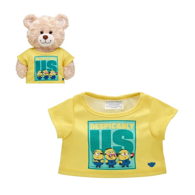 BUILD A BEAR - POLERA MINIONS BUILD-A-BEAR