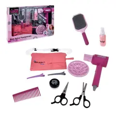 ANSALDO - PLAYSET SALON DE BELLEZA PROFESIONAL CON 11 PIEZAS