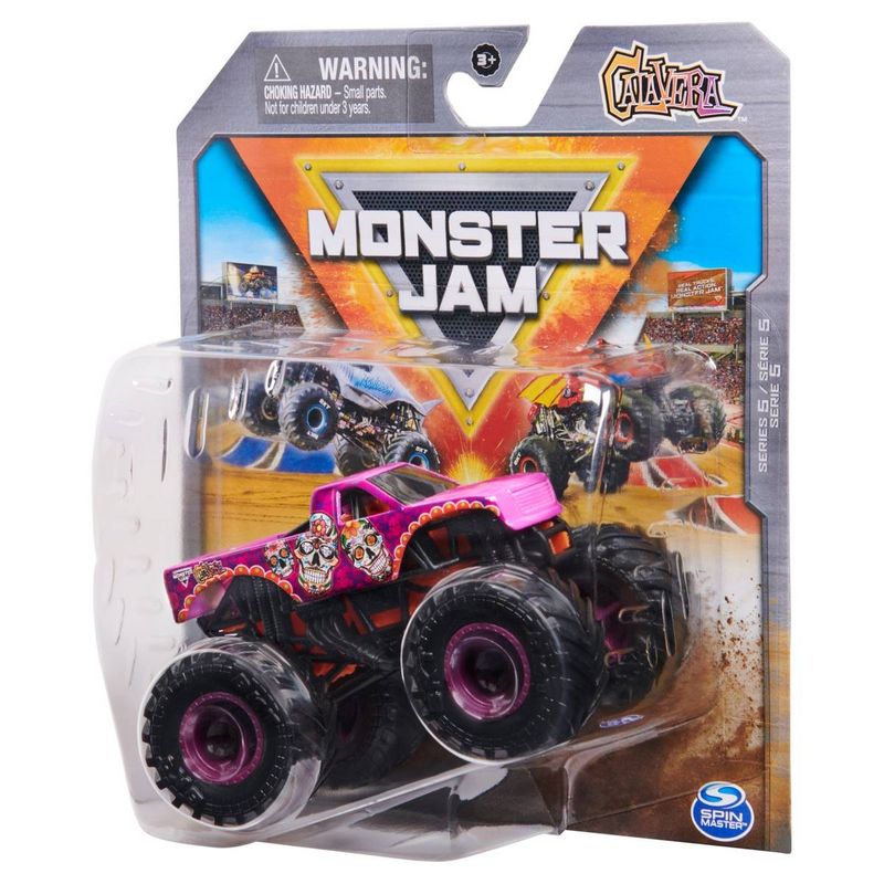MONSTER JAM - MONSTER JAM VEHICULO METALICO 1:64 - BAD HABIT