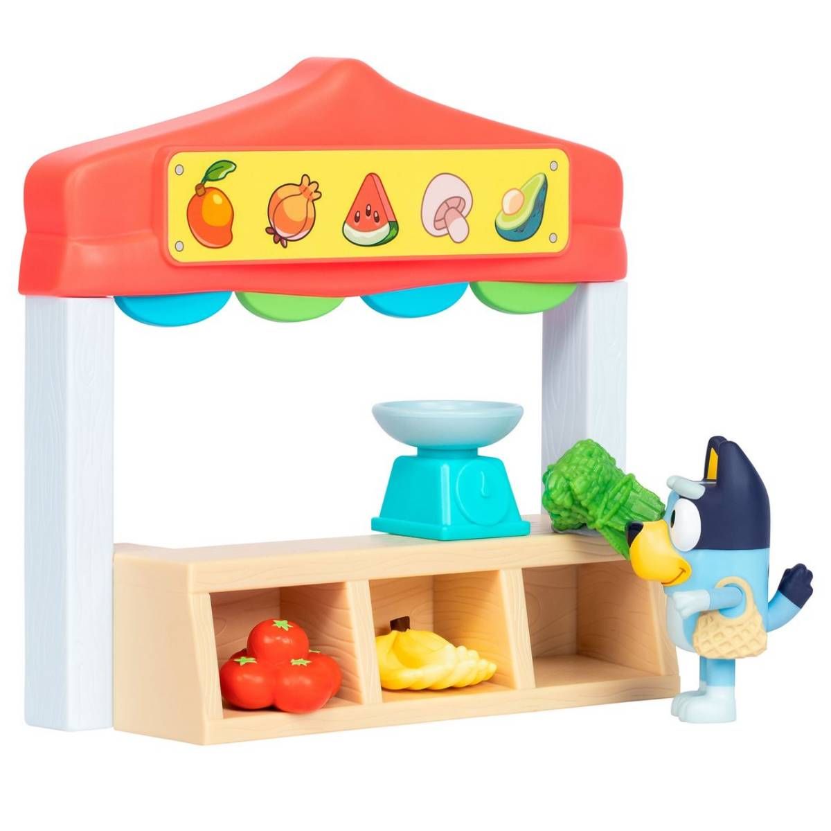 BLUEY - Playset Bluey mini heladería con figura de Bingo