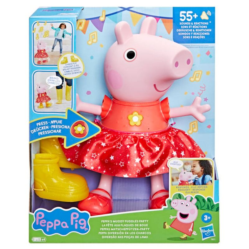 PEPPA PIG - Muñeca Peppa Pig Diversión En Los Charcos