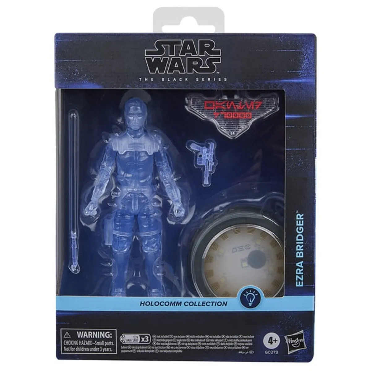 STAR WARS - Figura de Acción Star Wars Black Series Holocomm Ezra Bridge