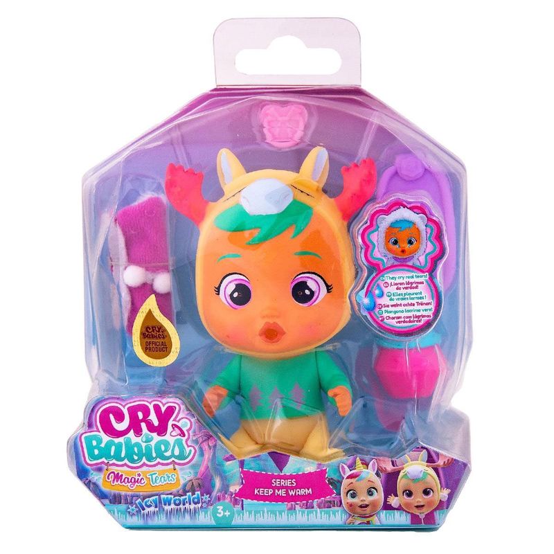 CRY BABIES - CRY BABIES ICY KEEP ME WARM MUÑECA - ALCE