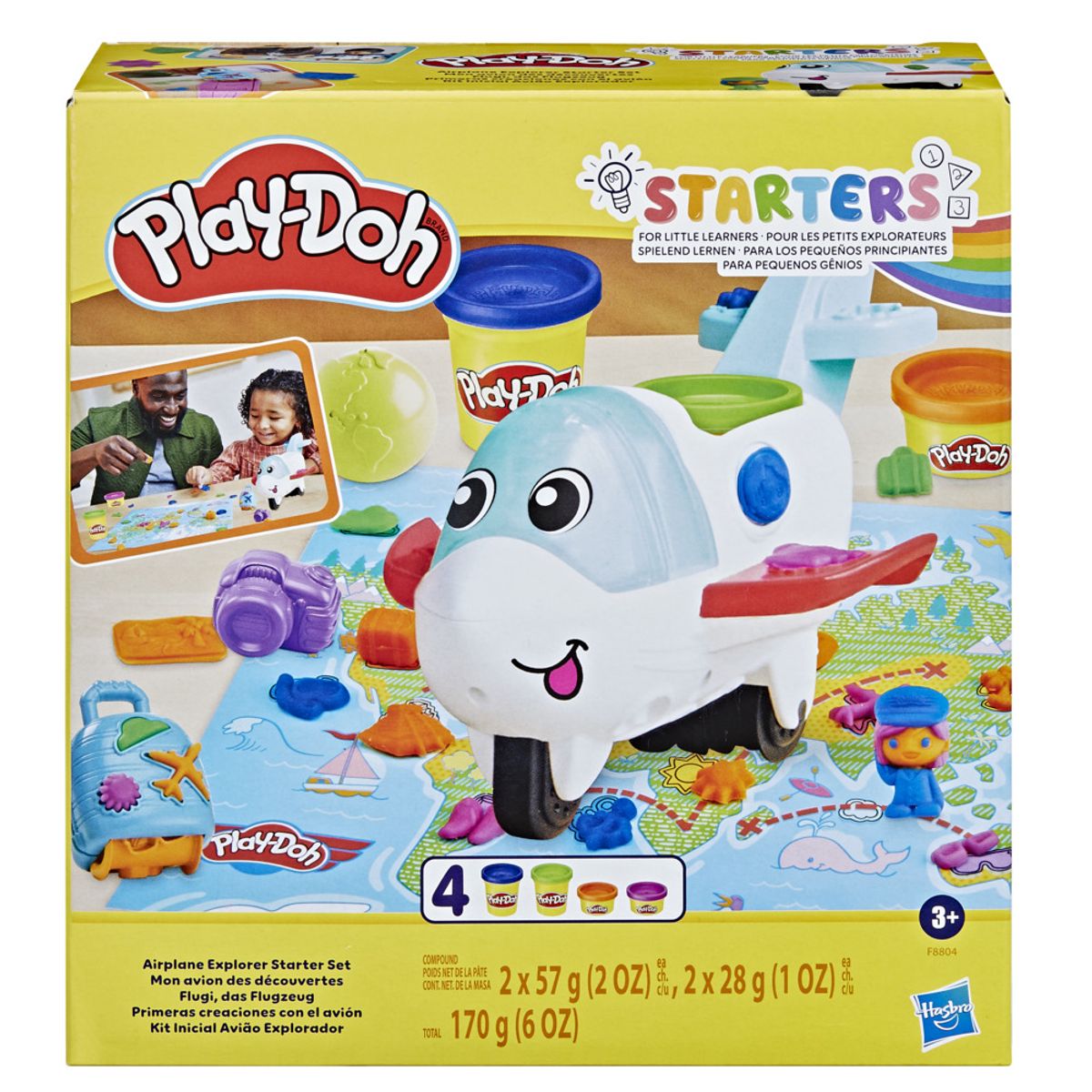 PLAY DOH - Masas y Plastilinas Play Doh Starters Primeras Creaciones Con El Avión