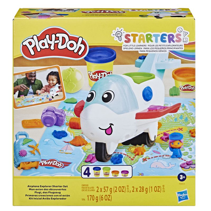 PLAY DOH - Masas y Plastilinas Play Doh Starters Primeras Creaciones Con El Avión