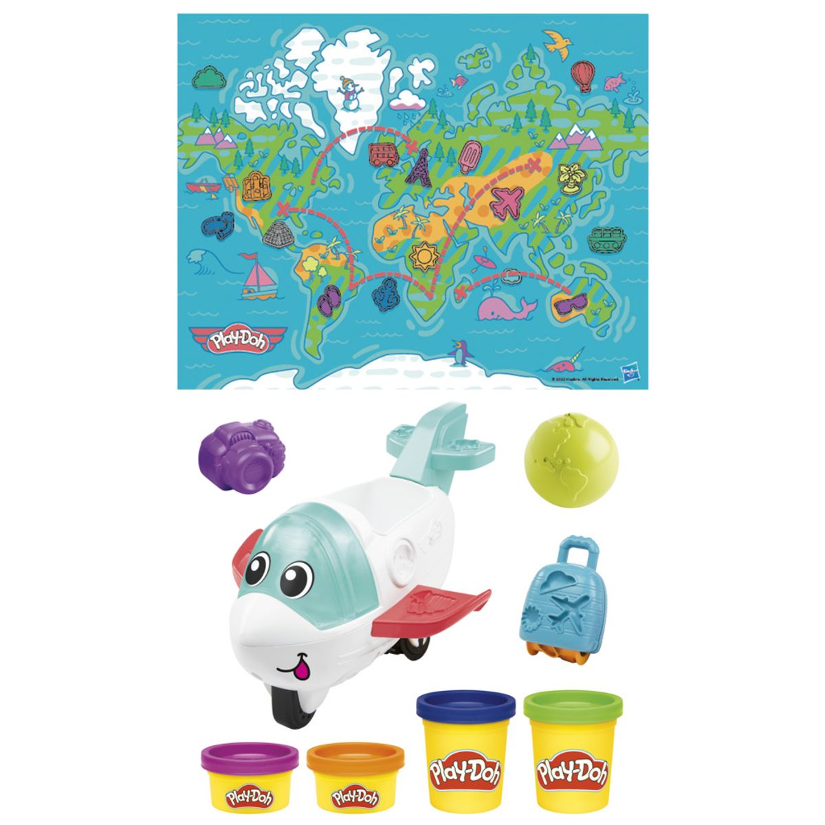 PLAY DOH - Masas y Plastilinas Play Doh Starters Primeras Creaciones Con El Avión
