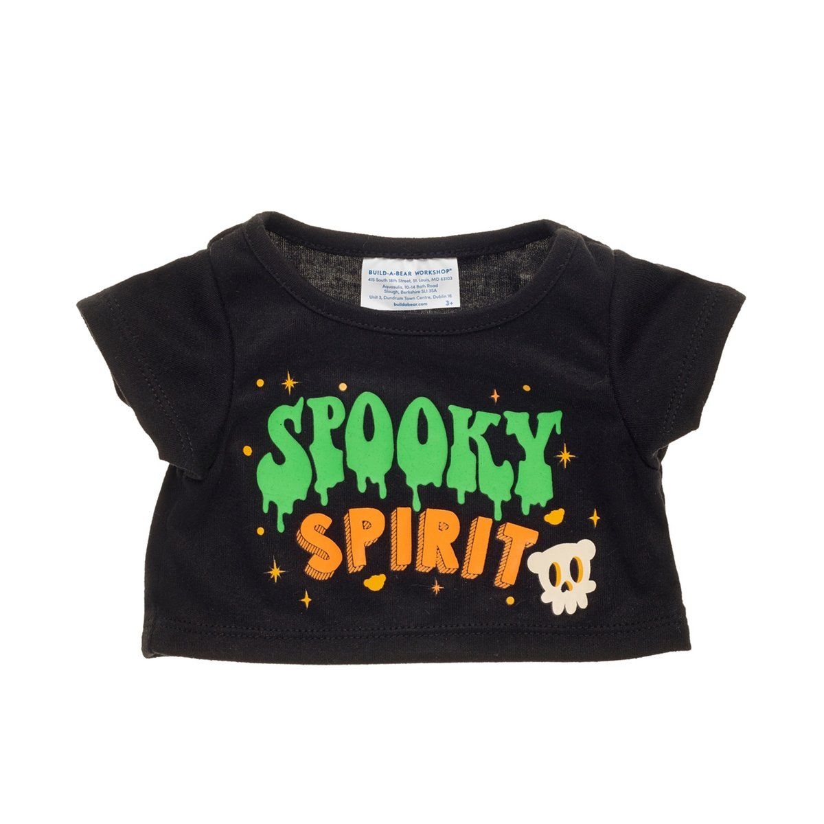 BUILD A BEAR - POLERA SPOOKY HALLOWEEN BUILD-A-BEAR