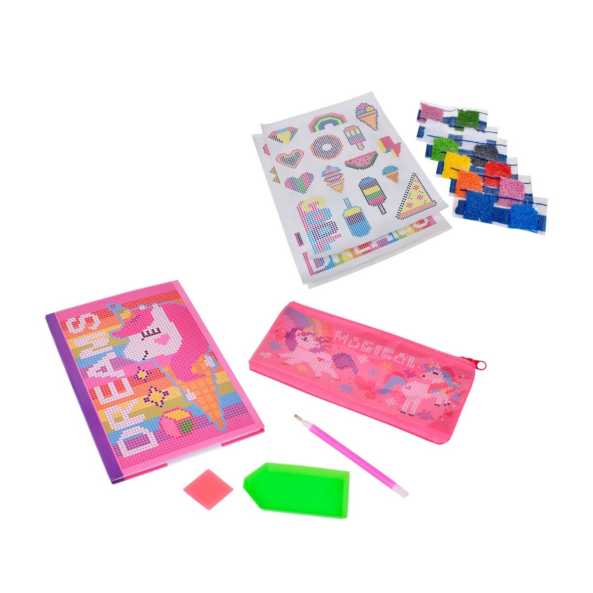 ANSALDO - Set de stickers Ansaldo sirena con cristales decorativos