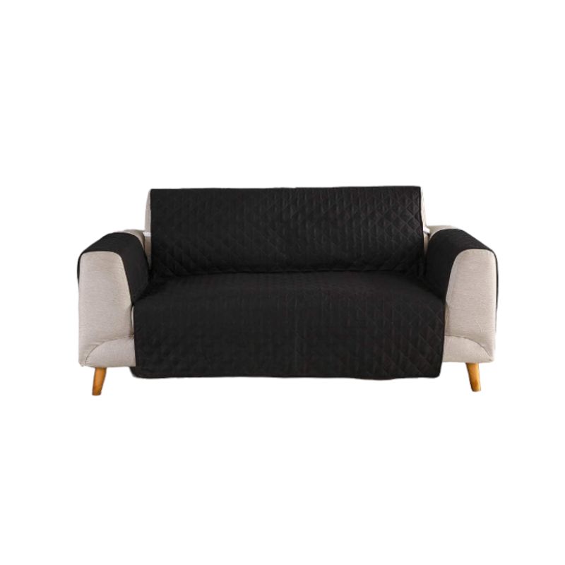 GENERICO - Cubre Sofa de 2 cuerpos con ligas Sujetadoras y ANTI-DERRAME