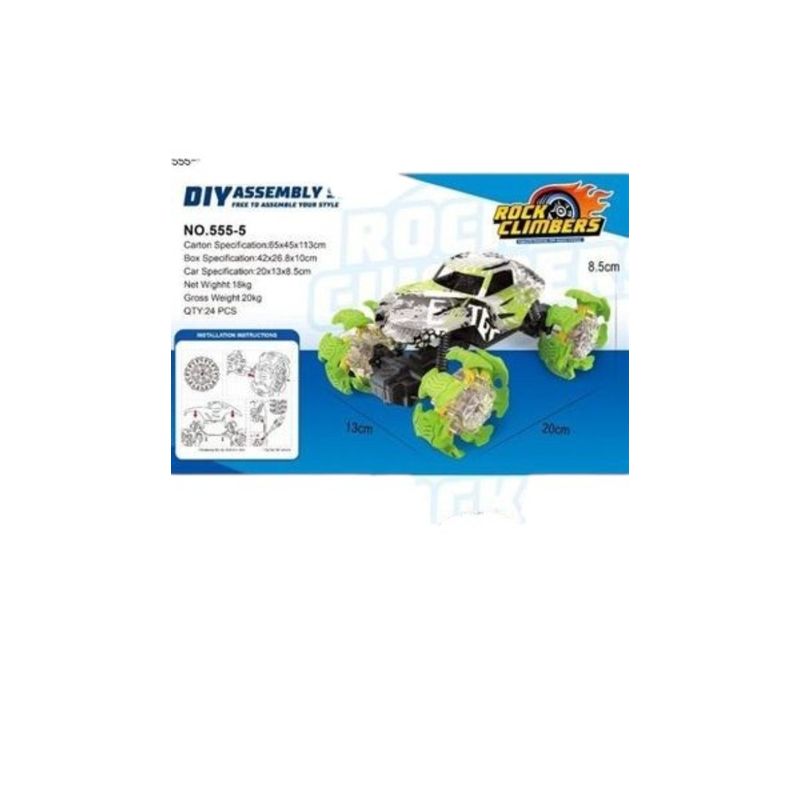 GENERICO - Auto Control Remoto 4x4 Con Batería Y Cargador Del Automóvil