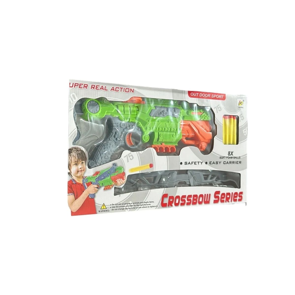 GENERICO - Lanza Dardos Para Niños Y Niñas CROSS BOW