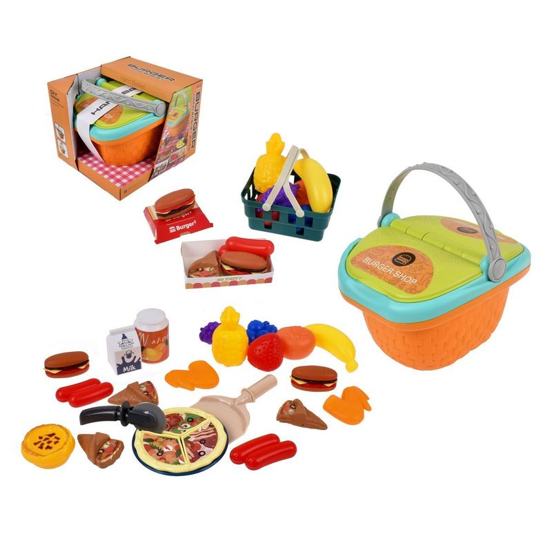 ANSALDO - PLAYSET PICNIC CESTA COMIDA 32 PIEZAS