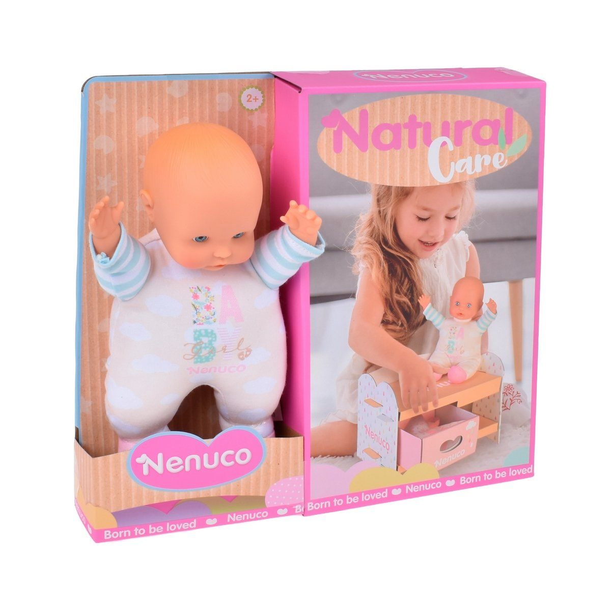 NENUCO - Muñeca Nenuco cuidado natural para bebé cambiador