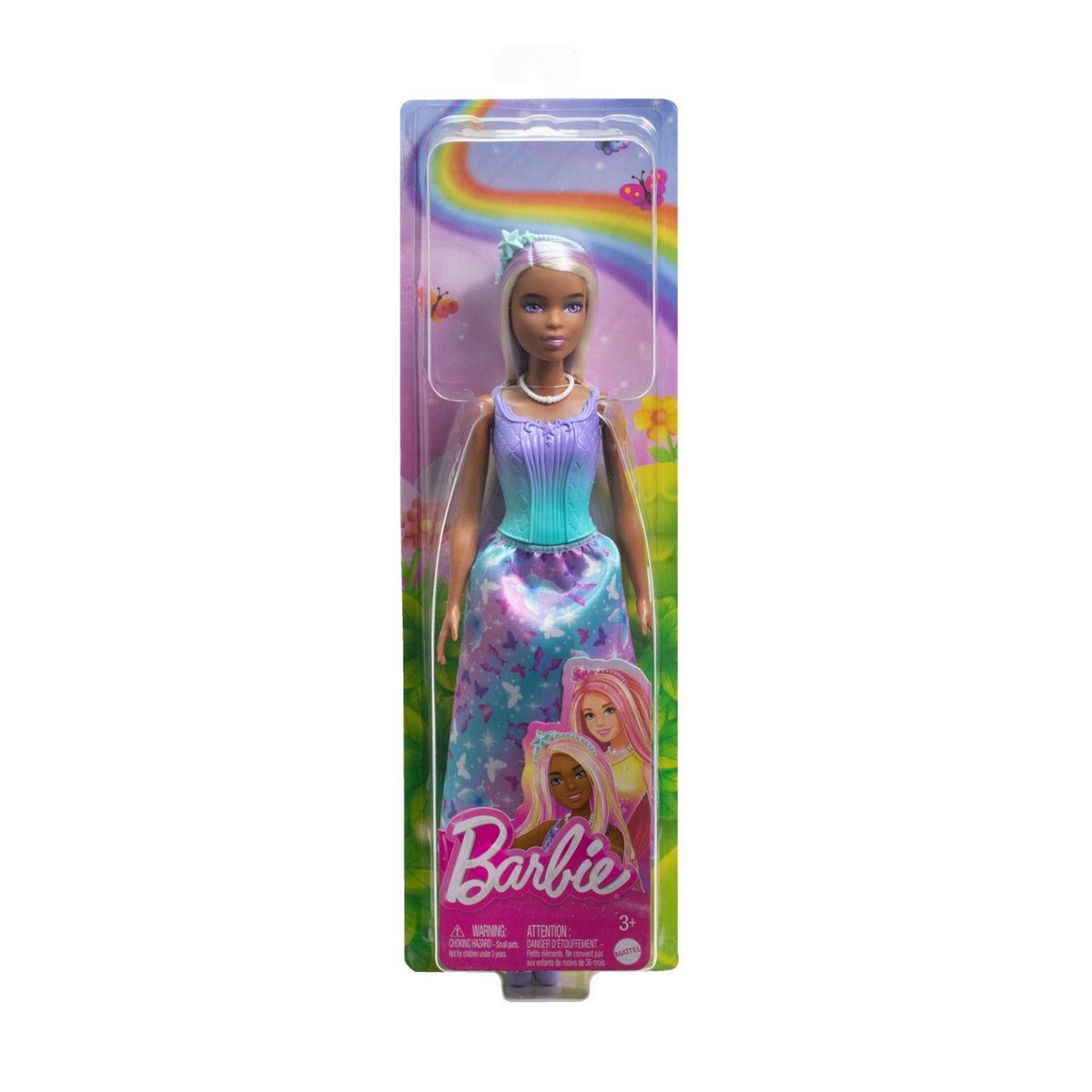BARBIE - Muñeca Barbie fantasía vestidos de ensueño - Pelo Blanco