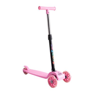 Imagen 2 del producto Scooter Monopatín Niña Regulable Plegable XT03 Rosa