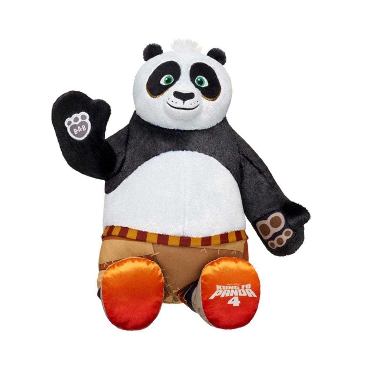 BUILD A BEAR - Peluche Build a Bear Po Kung Fu Panda coleccionable