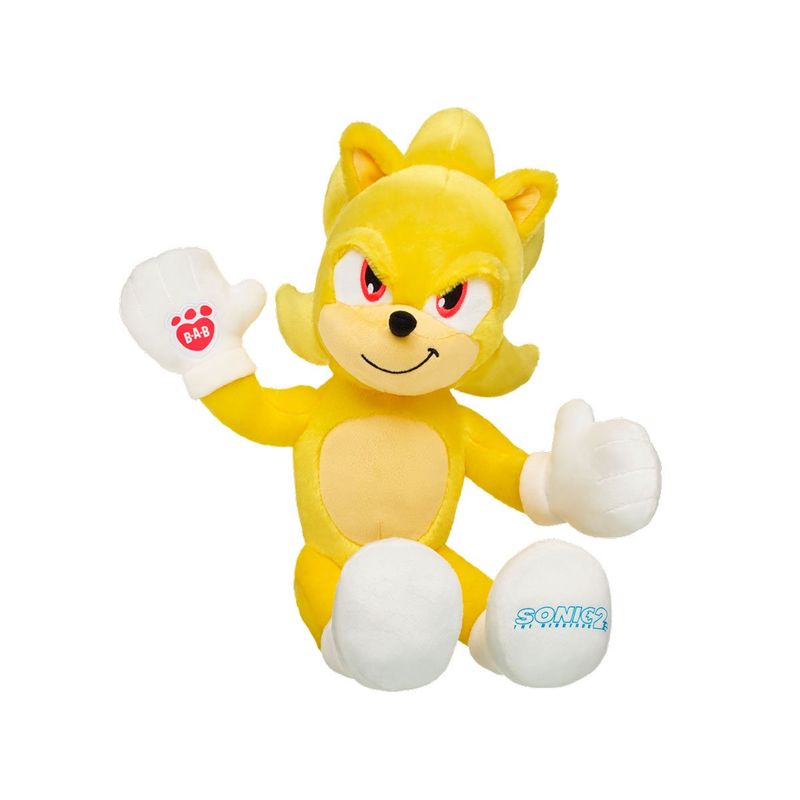 BUILD A BEAR - PELUCHE SUPER SONIC BUILD-A-BEAR
