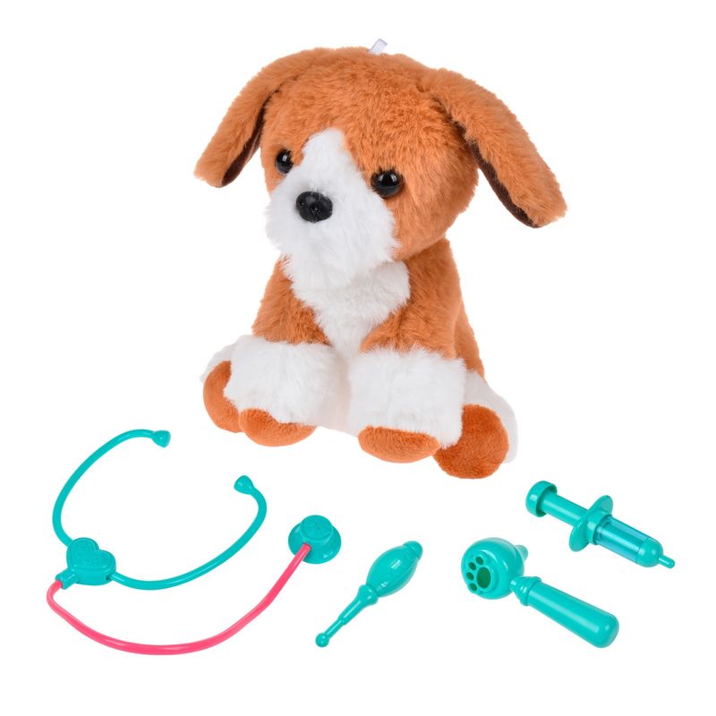 ANSALDO - PLAYSET VETERINARIO CON PERRO DE PELUCHE