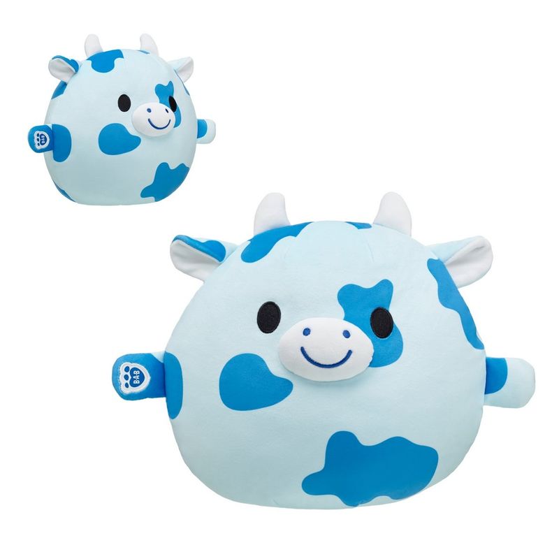 BUILD A BEAR - Peluche Skoosherz Vaca Morada  Build-A-Bear