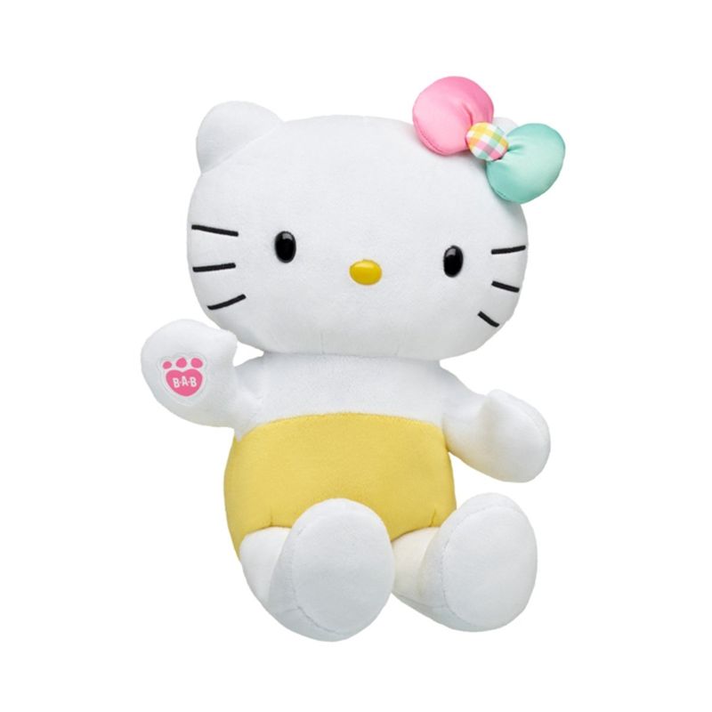 BUILD A BEAR - PELUCHE HELLO KITTY PASTEL SANRIO BUILD-A-BEAR