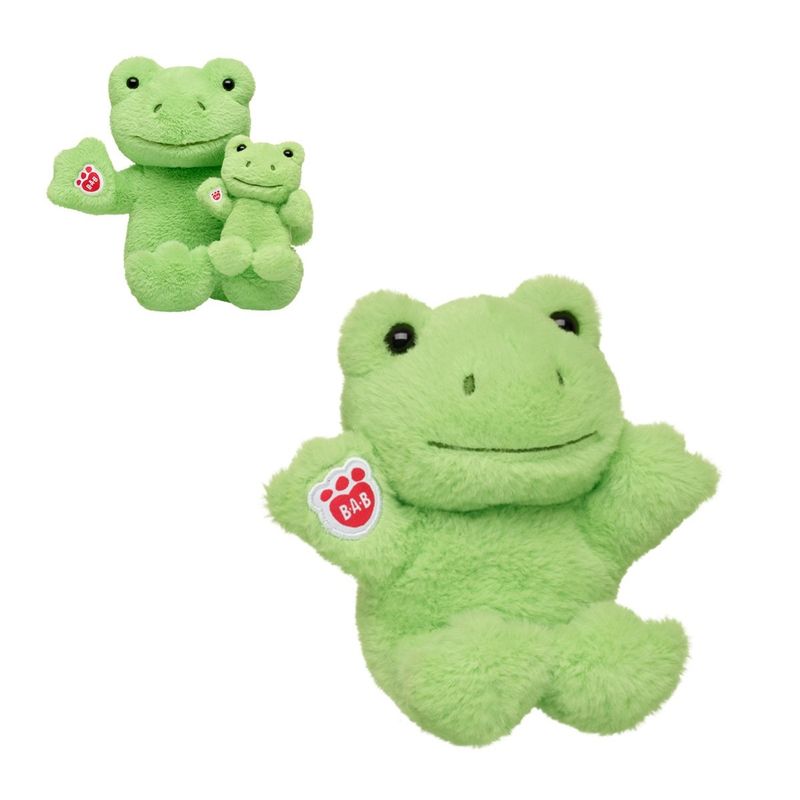 BUILD A BEAR - MINI PELUCHE BEAN RANA VERDE BUILD-A-BEAR