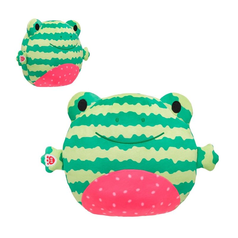 BUILD A BEAR - Peluche Build a Bear Skoosherz rana sandía