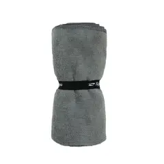 SPOGA - Toalla Microfibra Terry Mediana Gris