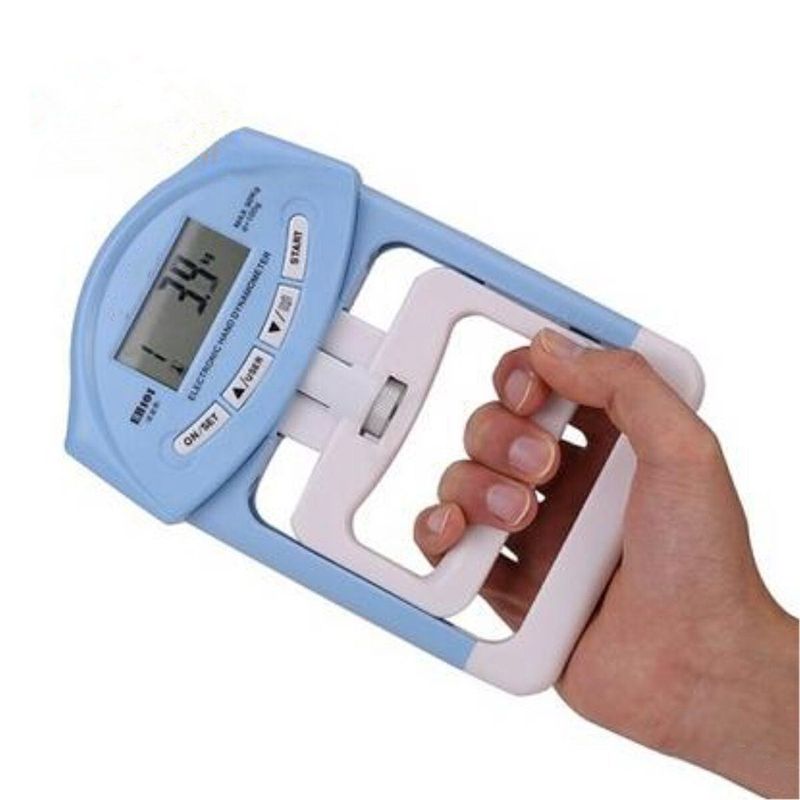 MUNDO MAGIA - Dinamómetro Digital Lcd 90 Kg/198ib Medición Potencia-Azul
