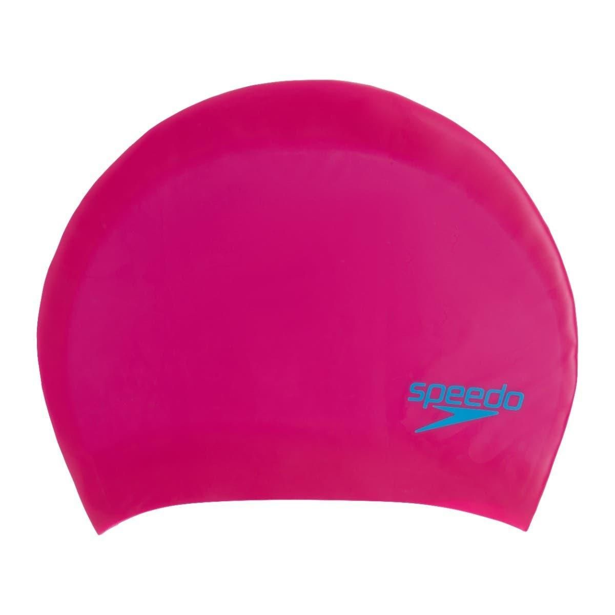 SPEEDO - Gorro Natación Junior Speedo Long Hair Rosado
